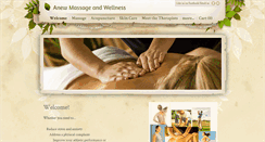Desktop Screenshot of anewmassageandwellness.com